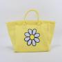 Keymay High Quality Fashion Women's Canvas Tote Bag Plain Beach Shopping Bags Large Cotton Canvas Tote Bag