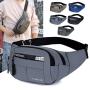 Wholesale light multi purpose business money collection mobile phone chest bag men waist bag