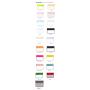 Keymay Custom Gift Low MOQ Sew Embroidery Chenille Varsity Letter Transparent Bags Design Travel Makeup Bag Clear Cosmetic Bag