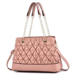 Custom Logo Pu Leather Messenger Bag Large Square Classic Female Handbag