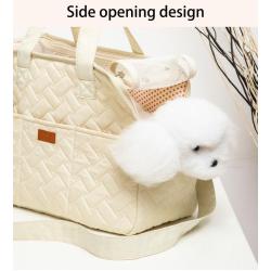 ZF135 Pet Dog Backpack Breathable Portable Comfortable Cat Outing Shoulder Bag Oxford Cloth Casual Slanting Handbag