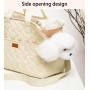 ZF135 Pet Dog Backpack Breathable Portable Comfortable Cat Outing Shoulder Bag Oxford Cloth Casual Slanting Handbag