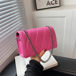 Summer 2022 Ladies Designer Bags Chain Small Square Women Shoulder Purse Pu Quality Korean Style Fashion Women Bags Shoulder