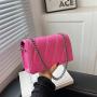 Summer 2022 Ladies Designer Bags Chain Small Square Women Shoulder Purse Pu Quality Korean Style Fashion Women Bags Shoulder