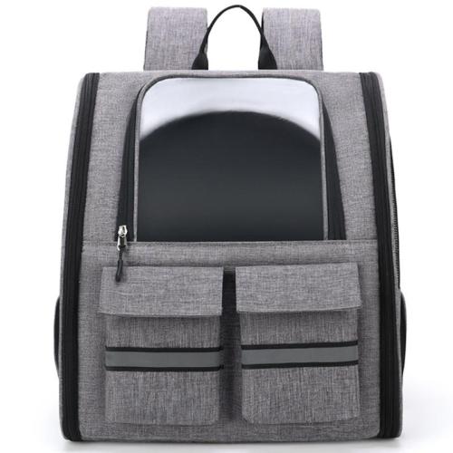 KBW042 2023 Hot Selling Pet Cat Bag Go Out Portable Backpack Pull Rod Breathable Foldable Pet Cat Bag