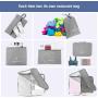 Wholesale Suitcase Storage Bags 7pcs Travel Luggage Organizer Packing Cubes Set with Shoe Bag and Toiletry Bag