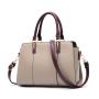 2021 Korean Style Women Handbags China Wholesale PU Lady Bags Girl Pure Color Zipper Square Handbag