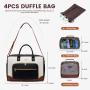LOVEVOOK custom carry on overnight ladies bags large capacity quilted 4pc Hospital Bag for Labor women gym travel duffel bags