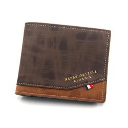 OEW213 Men Wallet Money Clip Zipper Coins Elastic Wallet For Men Purse Unisex Pu Leather Slim Men Wallet Card Holders