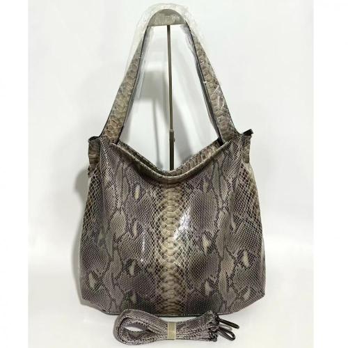 REALER 2024 OEM ODM Custom Snake Pattern Tote bags PU Leather womens Shoulder Bags Ladies Totes Hand bags luxury women handbags