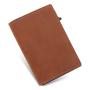 Custom Genuine Leather Pop up Card Holder Aluminum Wallet Crazy Horse Leather Metal Card Holder