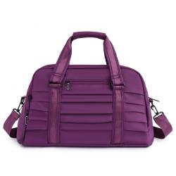 Wholesale Large Capacity Custom Logo Oxford Sports Gym Duffel Bags Lightweight Sport Travel Bag with Shoes Compartment