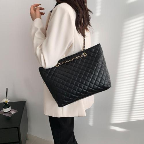 Minimalist Fashion Women Bags Handbag 2024 New Pu Leather Tote Bags for Women Retro Casual Large Capacity Shoulder Bag Woman