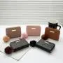 New Product Women's Coin Purse 2024 New Diamond Embroidery Pu Leather with Fur Ball Wallet Small Card Case Casual Small Bag
