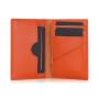 Custom Color Logo Holder Cards Real Leather Card Holder Men's Short Wallet Unisex Business Wallet Pu Bifold Card Holder