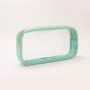 New Trends Clear PVC Plastic Bag For Makeup Brushes Makeup Zipper Pouch Custom Transparent Travel Cosmetic Bag
