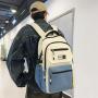 ZR808 New Schoolbag Backpack High Capacity Waterproof Nylon Unisex Computer Bag High School Students Leisure Style Backpack Tren