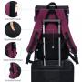 2022 LOVEVOOK casual Student Bookbag 15.6in Vintage waterproof men school bookbag Travel Daypack women laptop backpack