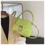Lady Knitting Hand Women Fashion Handbags Wholesale Women Handbags Diamond Embroidered Designer Shoulder Bags Quality Handbags