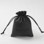 Custom Logo Luxury Matt Leather Drawstring Pouch Small Leather Gift Packing Bag