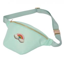 Low MOQ Wholesale Designers Fanny Pack Outdoor Travel Waterproof Gym Crossbody Bag Women Custom Nylon Sling Bag