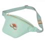 Low MOQ Wholesale Designers Fanny Pack Outdoor Travel Waterproof Gym Crossbody Bag Women Custom Nylon Sling Bag