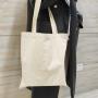 Custom Design  Reusable Cotton Canvas Beach Bag For Women Canvas Tote Shopping Cloth Handle Dust Cotton Bags