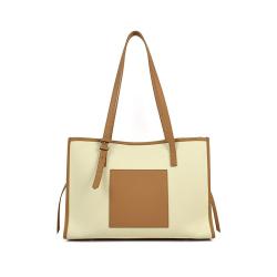 Elegant Big Capacity Designer Ladies handbags For Women Luxury  Leather Lady  bag canvas cotton tote bag wholesale