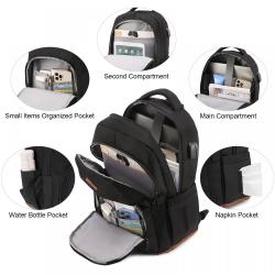LOVEVOOK wholesale 14.3 15.6 17inch cute women's backpacks school bags large custom woman girls travel Daypack laptop backpack