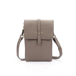 Fashion soft leather women's shoulder crossbody bag good quality small genuine leather phone bag