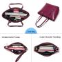 LOVEVOOK custom hot sale bags with External Pocket new Large Purses Leather Tote Bag School Shoulder Bag Handbags for Women