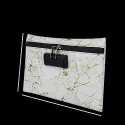 Marbling Pouch Bag Custom Odor Proof Lockable Stash Case Travel Carbon Lined Marble Smell Proof Bag