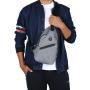 Wholesale Outdoor Travel Casual Messager Bags Canvas USB chargingChest Bags Men Portable Shoulder Crossbody Bag