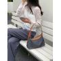 2024 wholesales women's new fashion handbag ladies square Patent Leather tote bag designer With High-End Quality