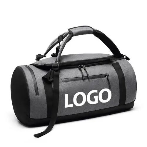 Custom Luxury Waterproof Weekend Men Outdoor Travel Storage Workout Fitness Duffle Sport Gym Bag With Shoe Compartment