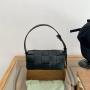Korean fashion PU handbag wholesale new design underarm bag niche single shoulder woven bag