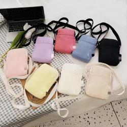 Mobile phone bag for women's crossbody mini neck hanging portable zero wallet