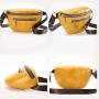 2024 Custom Oiled Waxed Vegan Leather Fanny Pack Waist Bag For Fashion Women