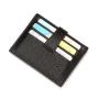 2021 New PU lychee pattern short wallet mini card holder  business card holder wholesale customization wallet unisex