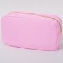 Stock Baby Pink S M L XL 4 Pieces No MOQ Nylon for Women Cosmetic Reusable Toiletry Travel Bride Gift Designer Makeup Bags