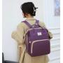 CCF655 Waterproof Baby Diaper Bag and Bed Portable Foldable Mummy Backpack Outdoor Travel Nappy Mommy Baby Diaper Bag