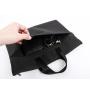 HR288 A4 Document Carrying Bag Female Oxford Fabric Zipper Business Handheld Bag Student Carrying Book Document File Storage Bag