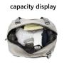 ZR928 New Fitness Bag Customized Sports Storage Handbag Waterproof Shoulder Gym Bag Leisure Oxford Cloth Travel Luggage Bag