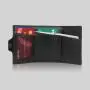 Leather Aluminum Holder Card Holder Metal Alloy Pop Up Wallet Metal Card Holder With Coin Purse