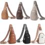 Hot Selling sac tendance 2024  Wholesale Crossbody Sling Belt Bag Custom Guitar Strap Pu Leather Crossbody Bag For Women