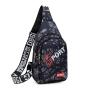 Men's chest bag, colorful front chest bag for men, casual waist bag, casual versatile couple backpack, single shoulder bag