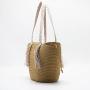 Summer New Paper Straw Bags Single Shoulder Colorful Ribbon Woven Bag Beach Handbags For Ladies