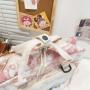 New oem ITA Pin Bag Single Shoulder Tote Bags Student Japanese Girls' Transparent ITA Bags for sale