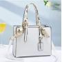 Simple Elegant PU Ladies Handbag Tassel Chain Decoration New Crossbody Bag Spring Summer Winter-Casual Life Crocodile Design