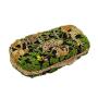 Money Leopard Water Diamond Handheld Evening Bag Banquet Party Bag